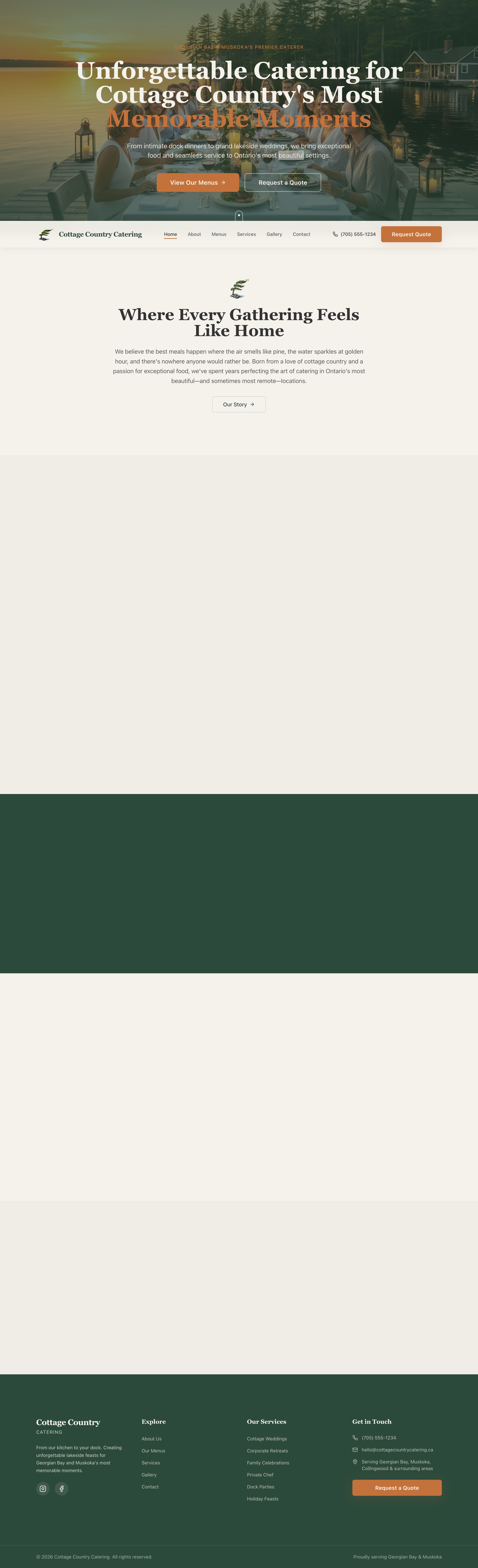 Cottage Country Catering